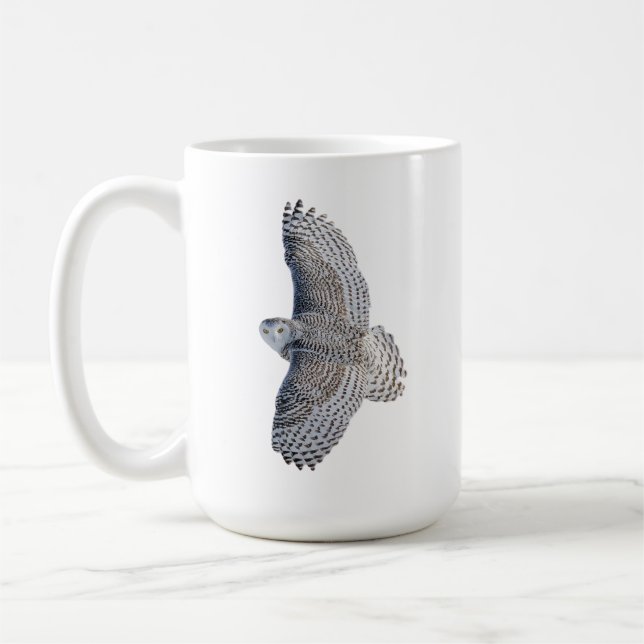 Caneca De Café Snowy Owl Coffee Mug (Esquerda)