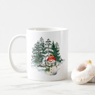 Caneca De Café Snowy Snowman