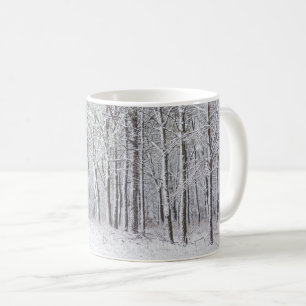 Caneca De Café Snowy Woods Coffee Mug