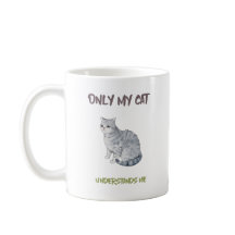 Só a minha gata me entende um meme de estimação en