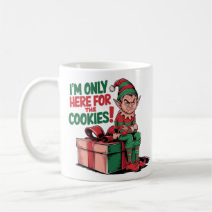 Caneca De Café Só estou aqui para a design de biscoitos
