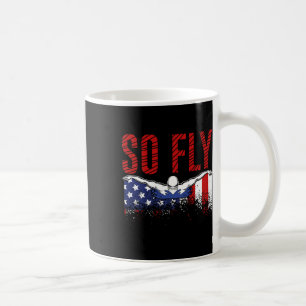 Caneca De Café So Fly Usa Equipa Natação Desportos Atleta EUA Nat