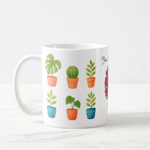 Caneca De Café Só mais um copo de planta