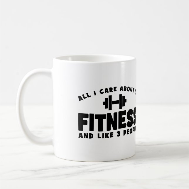 Caneca De Café Só Me Preocupo Com Malhação - Malhação Engraçada (Esquerda)