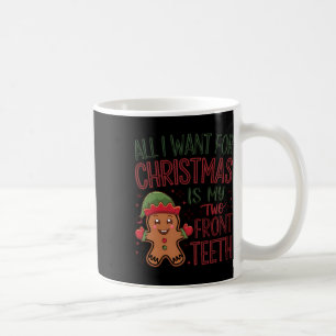 Caneca De Café Só Quero O Natal Com Os Meus Dois Dentes Da Frente