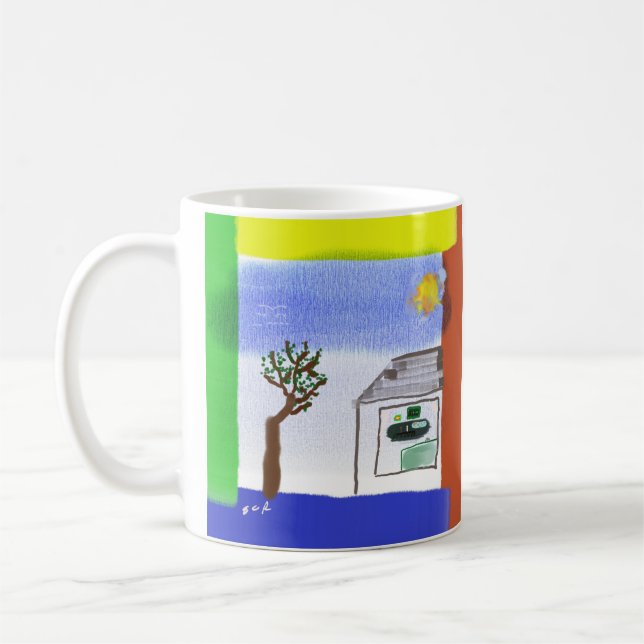 Caneca De Café Só Relaxando (Esquerda)