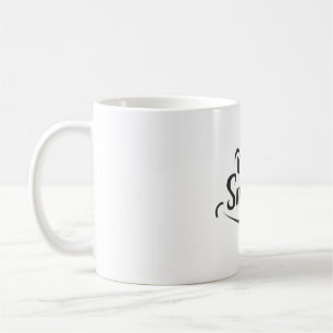 Caneca De Café Só Sorria Sorria Mais Continue Sorridente Mantenha