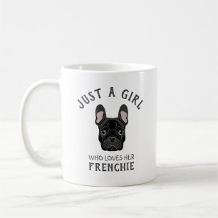Caneca De Café Só uma garota que ama seu francês