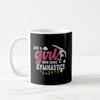 Caneca De Café Só Uma Menina Que Adora Gymnast De Ginástica