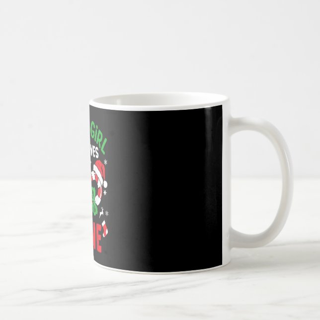 Caneca De Café Só Uma Menina Que Ama Doces Canais Engraçada X (Direita)