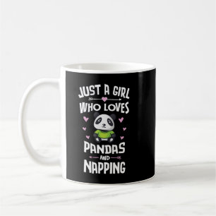 Caneca De Café Só Uma Menina Que Ama Pandas E Dama-Te A Mulher