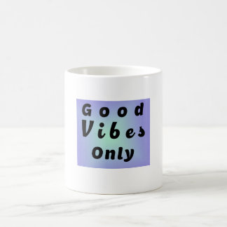 Caneca De Café Só Vibrações Boas