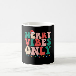 Caneca De Café Só Vibrações Felizes Natal Férias Família