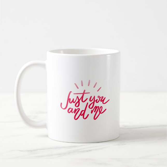 Caneca De Café só você e eu (Esquerda)