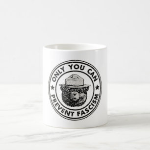 Caneca De Café Só Você Pode Impedir Que A Vintagem Fascismo Resis