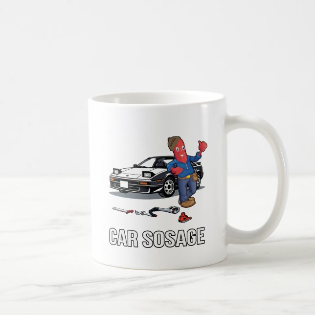 Caneca De Café Soagem de automóveis 1101 (Direita)