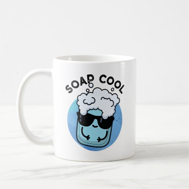 Caneca De Café Soap Legal Engraçado Soap Pun (Esquerda)