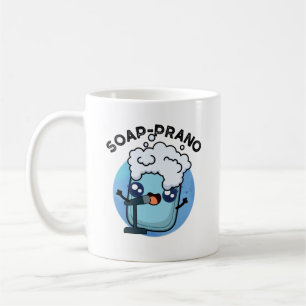 Caneca De Café Soap-Prano Cute Soprano Soap Pun