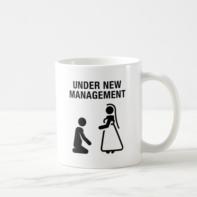 Caneca De Café Sob Nova Administração (Direita)
