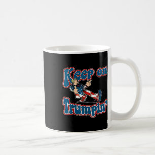 Caneca De Café Sobre Trumpin Trump Para O Presidente 2024