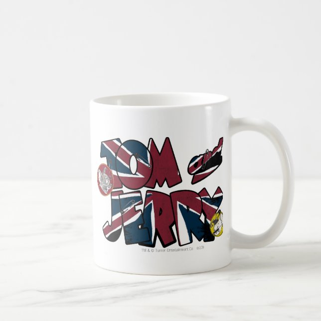 Caneca De Café Sobrecarga de Tom e Jerry UK 2 (Direita)