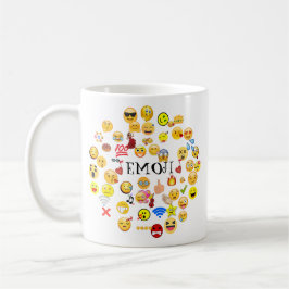 Caneca De Café sobrecarga do emoji