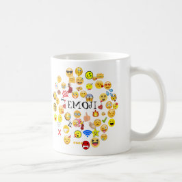 Caneca De Café sobrecarga do emoji
