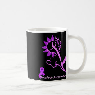 Caneca De Café Sobredosagem Borboleta Flor de Girassol Mês