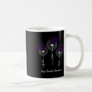 Caneca De Café Sobredosagem de drogas Sensibilização Fé Esperança