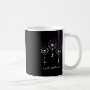 Caneca De Café Sobredosagem de drogas Sensibilização Fé Esperança