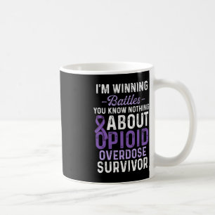 Caneca De Café Sobredosagem de opióides Sobrevivência do Guerreir