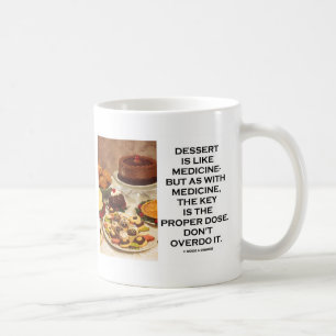 Caneca De Café Sobremesa É Como Remédio A Chave É A Dose Adequada