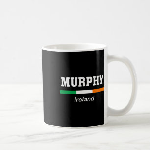 Caneca De Café Sobrenome Irlandês Murphy Dia de São Patrício Irla