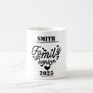 Caneca De Café [Sobrenome] Reunião Familiar - [Ano]