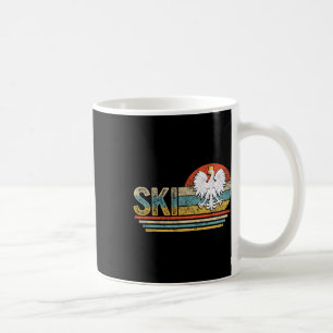 Caneca De Café Sobrenome Ski Polonês Polônia Herança Polski Águia