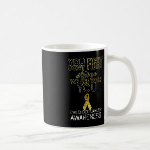 Caneca De Café Sobrevivência Cancer de infância de Cancer Awarene