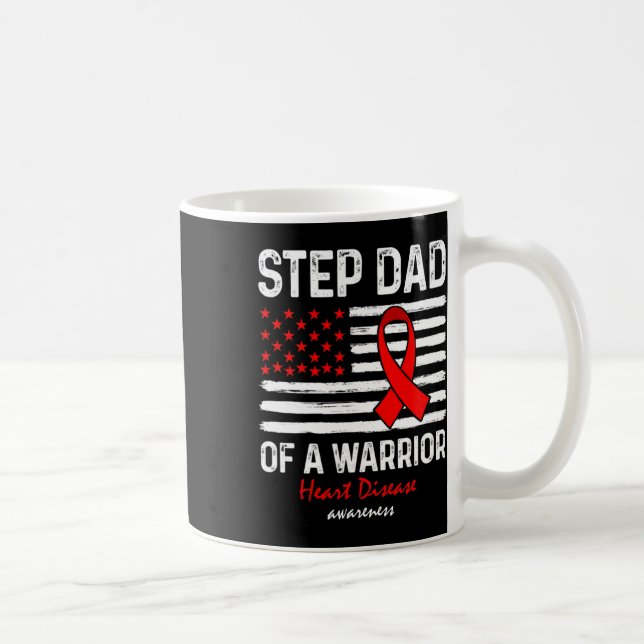 Caneca De Café Sobrevivência Da Doença Pai De Um Guerreiro (Direita)