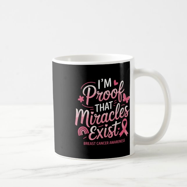 Caneca De Café Sobrevivência do Câncer da Mama (Direita)