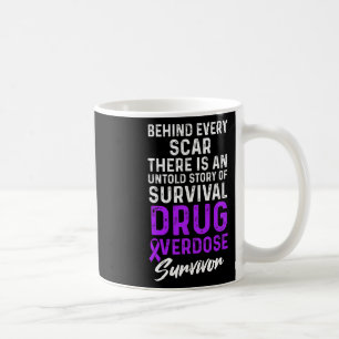 Caneca De Café Sobrevivência do Guerreiro em Sobredosagem de Medi