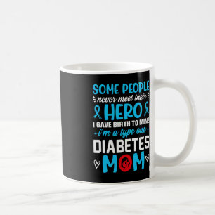 Caneca De Café Sobrevivência do Tipo 1 - Mulheres T1 Diabetes A
