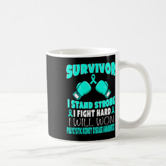 Caneca De Café Sobrevivência Eu Luto Duro Doença Renal Policístic