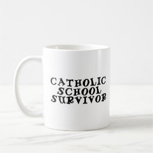 Caneca De Café sobrevivente católico da escola