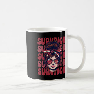 Caneca De Café Sobrevivente De Células Falsiformes Com Burgundia