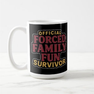 Caneca De Café Sobrevivente Familiar Furioso Sobrevivente Sindica