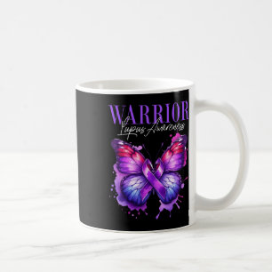 Caneca De Café Sobrevivente Púrpura do Guerreiro Lupus