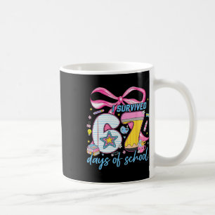 Caneca De Café Sobrevivi 67 Dias De Escola Piada Engraçada Crianç