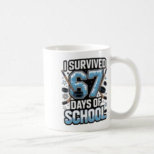 Caneca De Café Sobrevivi 67 Dias De Escola - Professores Alunos P