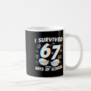 Caneca De Café Sobrevivi 67 Dias De Professor De Meninos E Menina