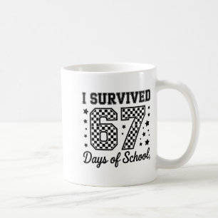 Caneca De Café Sobrevivi 67 Dias De Professores Alunos Da Escola