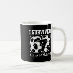 Caneca De Café Sobrevivi 67 Dias De Professores Alunos Soc Da Esc